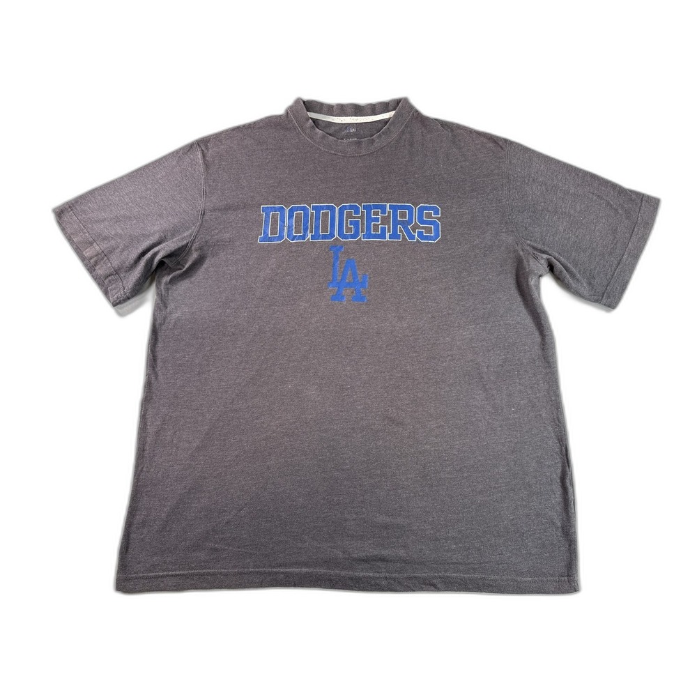 Unbranded Los Angeles Dodgers Graphic Tee XL Short Sleeve Crewneck Gray cotton